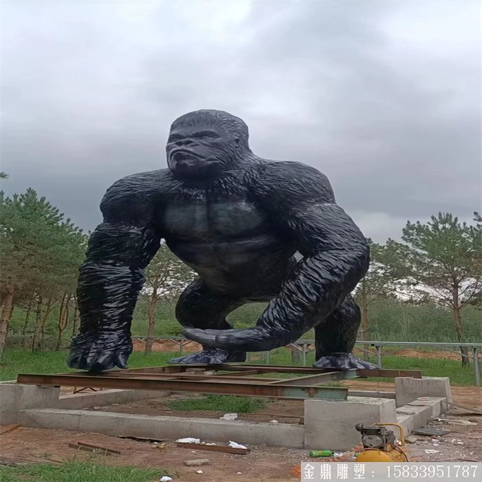 玻璃鋼大型金剛雕塑 (5) 玻璃鋼大型金剛雕塑 (5)