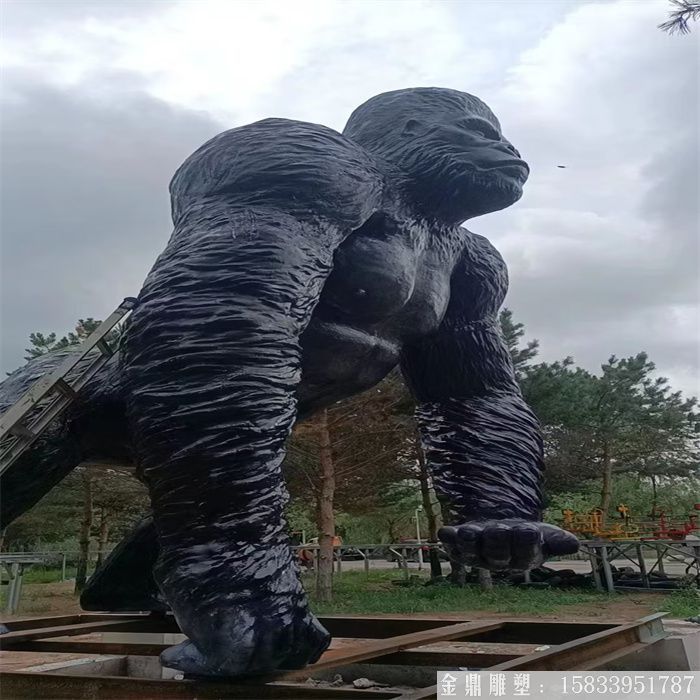 玻璃鋼大型金剛雕塑 (6) 玻璃鋼大型金剛雕塑 (6)