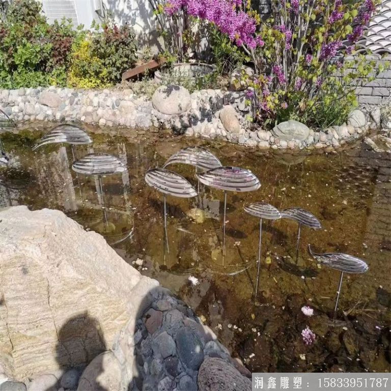 不銹鋼抽象小魚(yú)雕塑價(jià)格