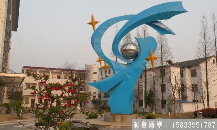 校園不銹鋼雕塑加工 校園雕塑素材