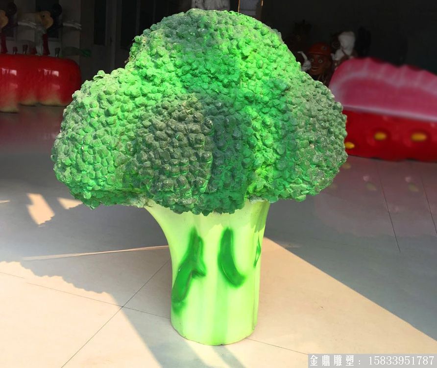 玻璃鋼菜花雕塑 廠家來圖定制